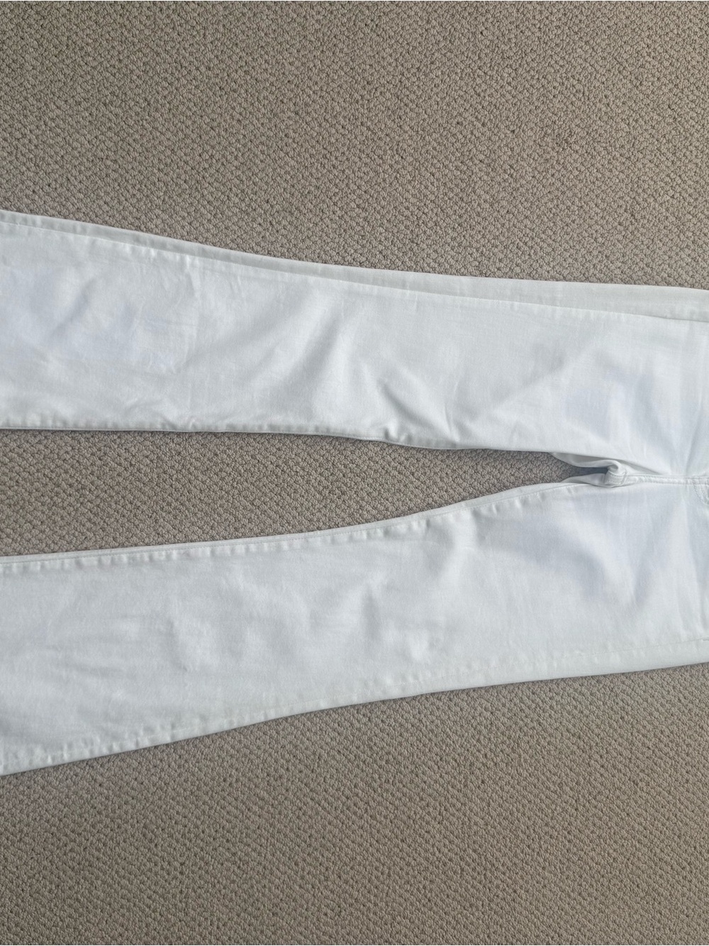Express White Women’s Flare High Rise Jeans